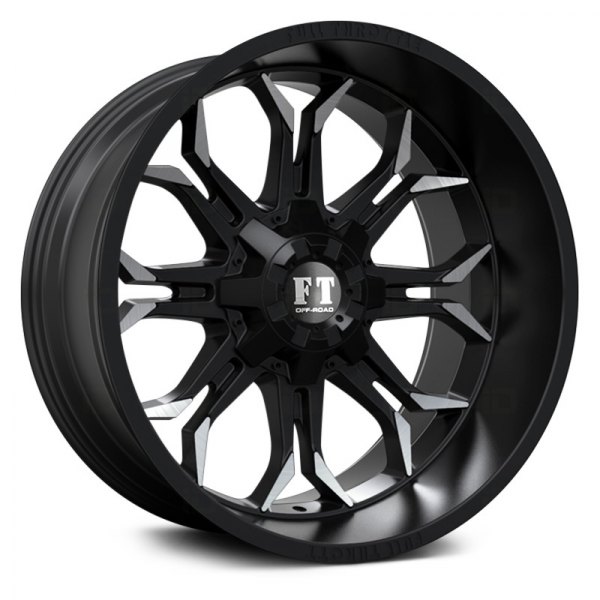 FULL THROTTLE® - FT10 Gloss Black with Machined Edges