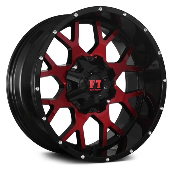 FULL THROTTLE® - FT0151 Gloss Black with Red Face