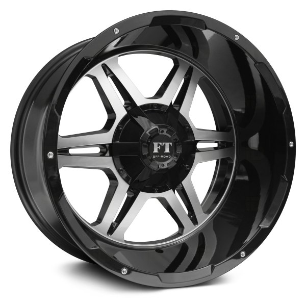 FULL THROTTLE® - FT3 Gloss Black with Machined Face
