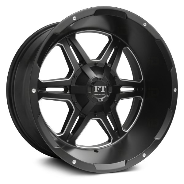 FULL THROTTLE® - FT3 Satin Black with Milled Accents