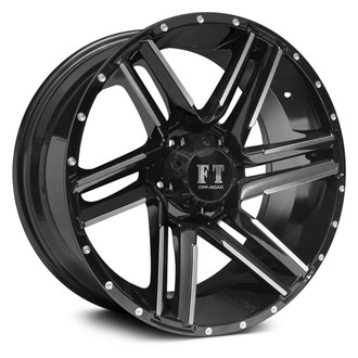 FT7 Gloss Black with Machined Face