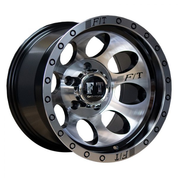 Full Throttle® - FT5096 Gloss Black with Machined Face