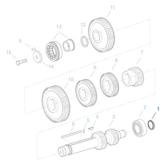 Fuller® - Manual Transmission Input Shaft Snap Ring