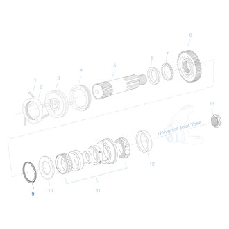 Fuller® - Manual Transmission Input Shaft Snap Ring