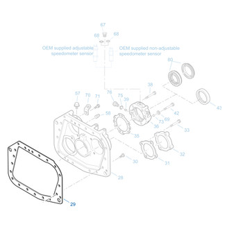 Fuller® - Manual Transmission Case Gasket