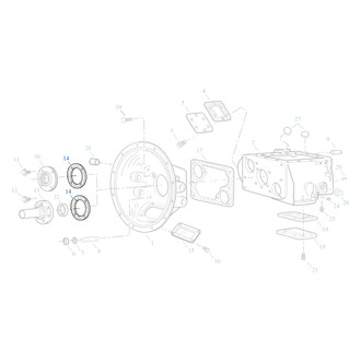 Fuller® - Manual Transmission Input Shaft Bearing Retainer Gasket