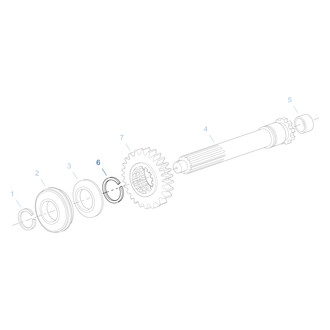 Fuller® - Manual Transmission Input Shaft Snap Ring