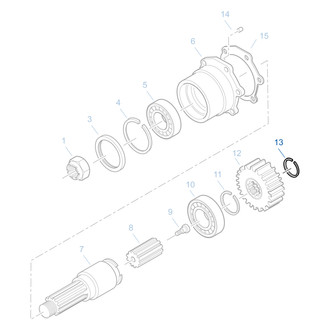 Fuller® - Manual Transmission Input Shaft Snap Ring