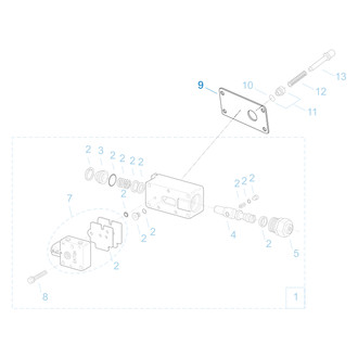 Fuller® - Manual Transmission Range Slave Valve Gasket
