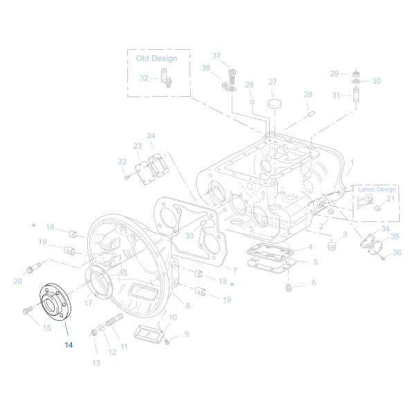 Fuller® - Manual Transmission Input Shaft Bearing Cover