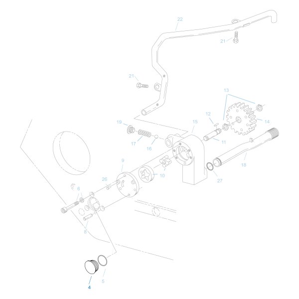 Fuller® 20823 Manual Transmission Oil Pump Plug