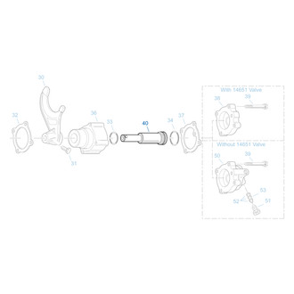 Fuller® - Manual Transmission Shift Fork Bar & Piston Kit