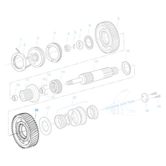 Fuller® - Manual Transmission Deep Reduction Gear