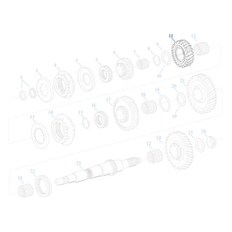 Fuller® - Manual Transmission Main Shaft