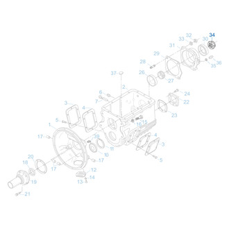 Fuller® - Manual Transmission Mainshaft Lock Nut