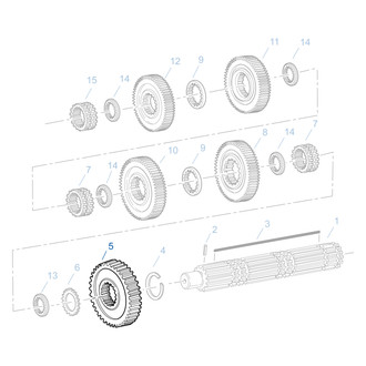 Fuller® - Manual Transmission Main Shaft