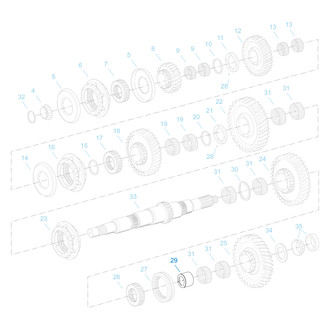 Fuller® - Manual Transmission Gear Bushing