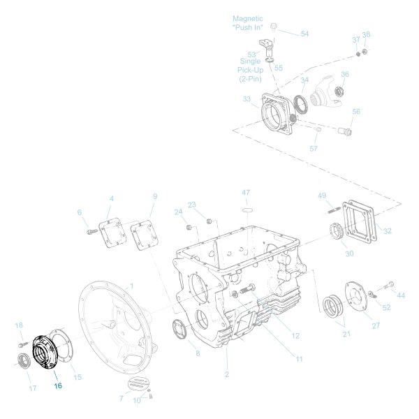 Fuller® - Manual Transmission Input Shaft Bearing Cover
