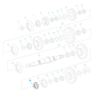 Fuller® - Manual Transmission Synchro Hub