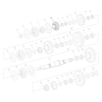 Fuller® - Manual Transmission Main Shaft
