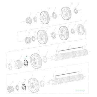 Fuller® - Manual Transmission Input Shaft Spacer