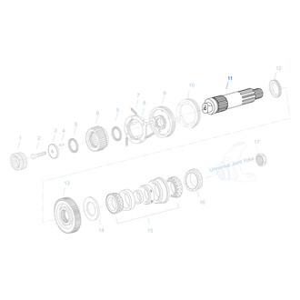 Fuller® - Auxiliary Manual Transmission Main Shaft