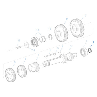 Fuller® - Manual Transmission Input Shaft Snap Ring