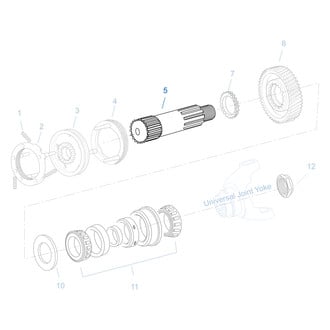 Fuller® - Auxiliary Manual Transmission Main Shaft