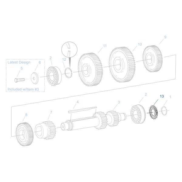 Fuller® - Manual Transmission Oil Pump Gear