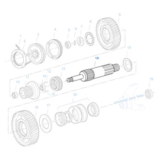 Fuller® - Manual Transmission Main Shaft
