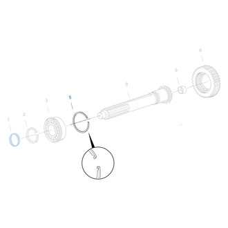 Fuller® - Manual Transmission Input Shaft Snap Ring