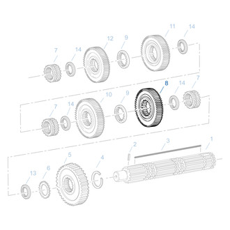 Fuller® - Manual Transmission Main Shaft