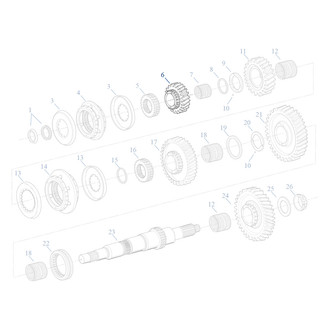Fuller® - Manual Transmission Main Shaft