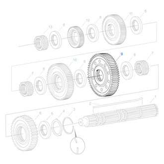 Fuller® - Manual Transmission Main Shaft
