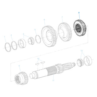 Fuller® - Manual Transmission Countershaft