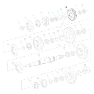 Fuller® - Manual Transmission Main Shaft