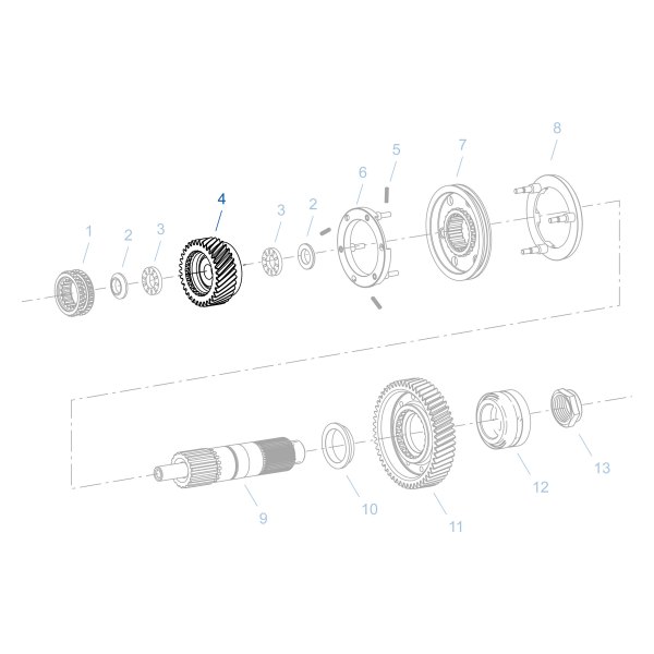 Fuller® 4304161 Manual Transmission Auxiliary Splitter Gear