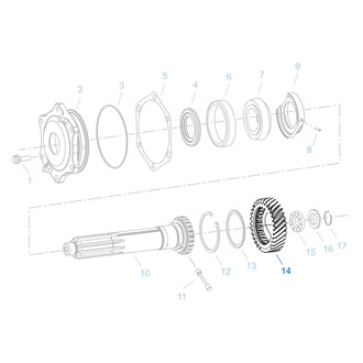 Fuller® - Manual Transmission Main Shaft Drive Gear