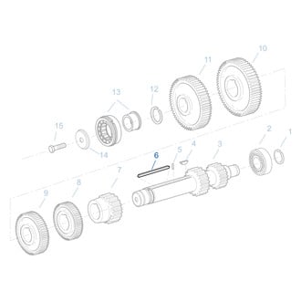 Fuller® - Manual Transmission Synchro Key