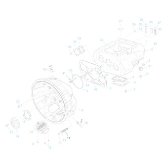Fuller® - Manual Transmission Clutch Housing Stud