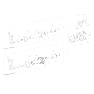 Fuller® - Manual Transmission Gear Splitter Cylinder