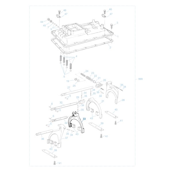 Fuller® A6139 Manual Transmission Shift Fork