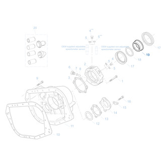 Fuller® - Manual Transmission Output Shaft Bearing Spacer