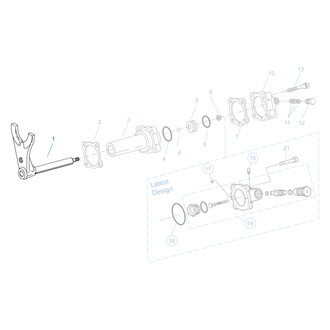 Fuller® - Manual Transmission Gear Splitter Fork