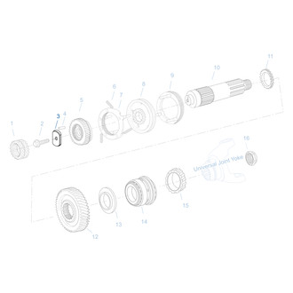 Fuller® - Manual Transmission Output Shaft Bearing Retainer