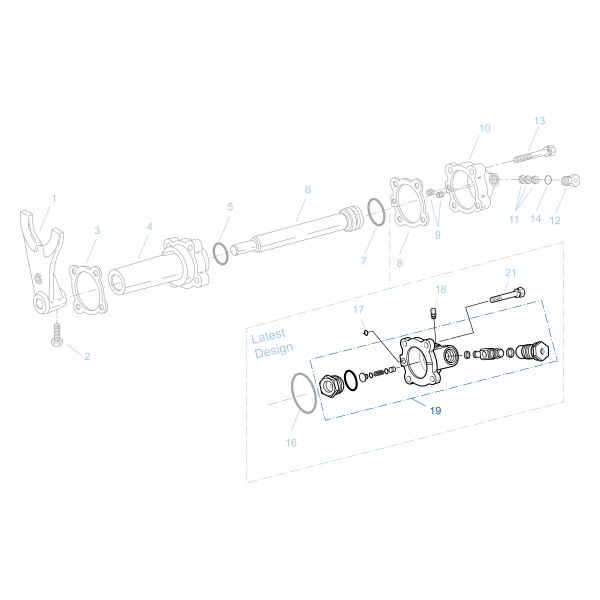Fuller® - Manual Transmission Gear Splitter Valve Repair Kit
