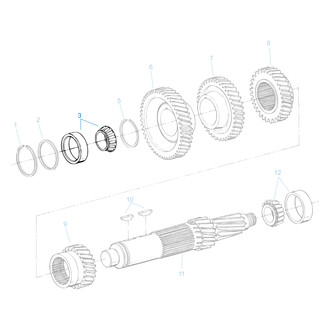 Fuller® - Manual Transmission Countershaft Bearing Kit