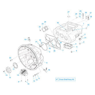 Fuller® - Manual Transmission Cross Shaft Kit