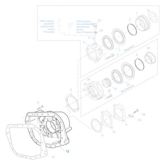 Fuller® - Manual Transmission Extension Housing Seal Kit