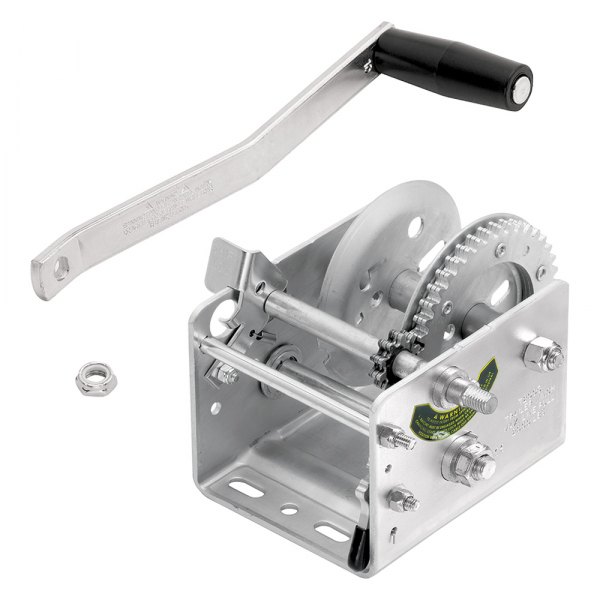 Fulton® 142403 2,000 lbs 2Speed Hand Winch W/O Strap and w/o Brake